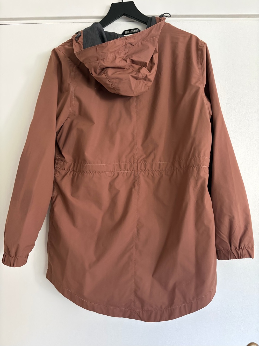 Carhartt Women’s Hooded Windbreaker in Rust - Picture 2 of 4